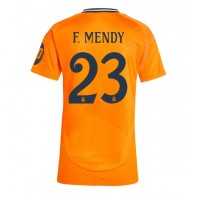 Camiseta Real Madrid Ferland Mendy #23 Visitante Equipación para mujer 2024-25 manga corta